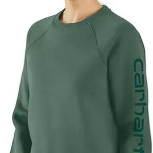 Carhartt Women's Relaxed Fit Midweight Graphic Crewneck Sweatshirt